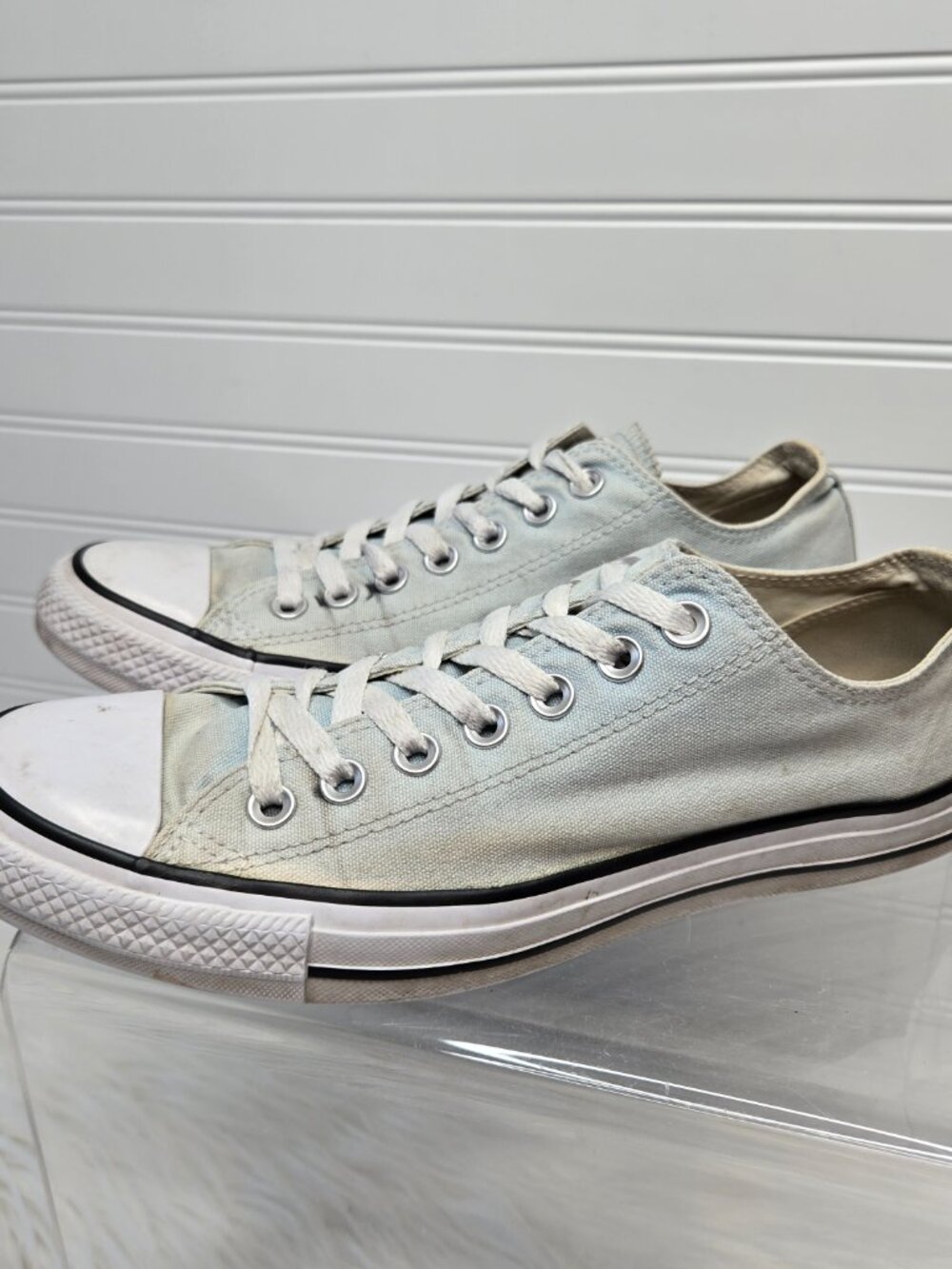 Converse Chuck Taylor Shoes Sneakers Women's Size 10.5 Blue Glacier All Stars